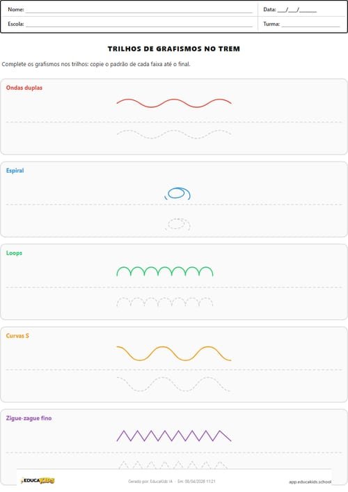 Grafismos para crianças